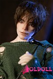 Qita Doll 最新作 シームレスドール 1/3ドール 62cm 爱莫（aimo）ちゃん 男性ラブドール ミニドール 等身大フィギュア フルシリコン製  ペニス着脱式  等身大リアルドール イケメン