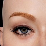 J cute 137cm バスト平+AGD17 羽純（はずみ）ヘッド 掲載画像は植毛タイプ フルシリコンドール ろり系 等身大リアルラブドール