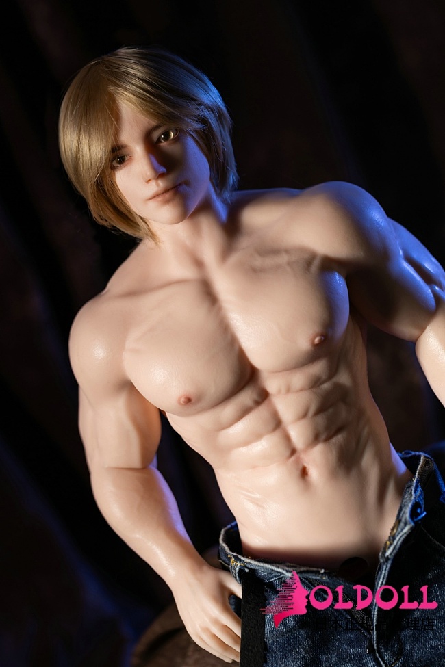 Qita Doll 最新作 シームレスドール 1/3ドール 62cm 强(qiang)ちゃん男性ラブドール ミニドール 等身大フィギュア フルシリコン製 ペニス着脱式 等身大リアルドール イケメン