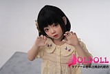 AXBDOLL 110cm バスト平ら  #A169ヘッド TPEドール 掲載画像がリアルメイク塗装加工あり ロリ系TPEラブドール