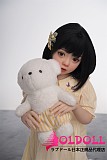 AXBDOLL 110cm バスト平ら  #A169ヘッド TPEドール 掲載画像がリアルメイク塗装加工あり ロリ系TPEラブドール