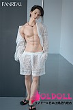 FANREAL 最新作 男性ラブドール male doll 173cm 35kg  #Kevinヘッド 一体式ペニス 筋肉タイプ フルシリコン製男ドール