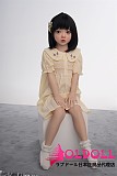 AXBDOLL 110cm バスト平ら  #A169ヘッド TPEドール 掲載画像がリアルメイク塗装加工あり ロリ系TPEラブドール