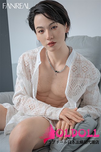 FANREAL 最新作 男性ラブドール male doll 173cm 35kg  #Kevinヘッド 一体式ペニス 筋肉タイプ フルシリコン製男ドール