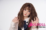 AXBDOLL 142cm バスト平ら  #A144ヘッド TPEドール 掲載画像がリアルメイク塗装加工あり ロリ系TPEラブドール