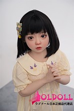 AXBDOLL 110cm バスト平ら  #A169ヘッド TPEドール 掲載画像がリアルメイク塗装加工あり ロリ系TPEラブドール