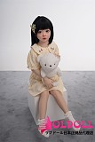 AXBDOLL 110cm バスト平ら  #A169ヘッド TPEドール 掲載画像がリアルメイク塗装加工あり ロリ系TPEラブドール