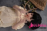 AXBDOLL 110cm バスト平ら  #A169ヘッド TPEドール 掲載画像がリアルメイク塗装加工あり ロリ系TPEラブドール