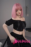 AXBDOLL  ヘッド#TD43R-w 140cm バスト中  掲載画像がリアルメイク塗装加工あり ロリ系TPEラブドール