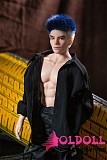 Qita Doll 最新作 シームレスドール 1/3ドール 62cm 爱莫（aimo）ちゃん  植毛ウィッグ版 男性ラブドール ミニドール 等身大フィギュア フルシリコン製  ペニス着脱式  等身大リアルドール イケメン