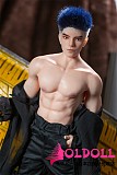 Qita Doll 最新作 シームレスドール 1/3ドール 62cm 爱莫（aimo）ちゃん  植毛ウィッグ版 男性ラブドール ミニドール 等身大フィギュア フルシリコン製  ペニス着脱式  等身大リアルドール イケメン