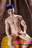 Qita Doll 最新作 シームレスドール 1/3ドール 62cm 爱莫（aimo）ちゃん  植毛ウィッグ版 男性ラブドール ミニドール 等身大フィギュア フルシリコン製  ペニス着脱式  等身大リアルドール イケメン