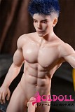 Qita Doll 最新作 シームレスドール 1/3ドール 62cm 爱莫（aimo）ちゃん  植毛ウィッグ版 男性ラブドール ミニドール 等身大フィギュア フルシリコン製  ペニス着脱式  等身大リアルドール イケメン
