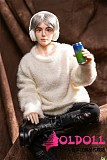 Qita Doll 最新作 シームレスドール 1/3ドール 61cm 涼介（りょうすけ）ちゃん  植毛ウィッグ版 男性ラブドール ミニドール 等身大フィギュア フルシリコン製  ペニス着脱式  等身大リアルドール イケメン