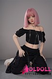 AXBDOLL  ヘッド#TD43R-w 140cm バスト中  掲載画像がリアルメイク塗装加工あり ロリ系TPEラブドール