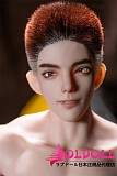 Qita Doll 最新作 シームレスドール 1/3ドール 63cm 戦狼（zhanlang）ちゃん  植毛ウィッグ版 男性ラブドール ミニドール 等身大フィギュア フルシリコン製  ペニス着脱式  等身大リアルドール イケメン