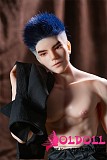 Qita Doll 最新作 シームレスドール 1/3ドール 62cm 爱莫（aimo）ちゃん  植毛ウィッグ版 男性ラブドール ミニドール 等身大フィギュア フルシリコン製  ペニス着脱式  等身大リアルドール イケメン