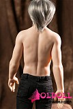 Qita Doll 最新作 シームレスドール 1/3ドール 61cm 涼介（りょうすけ）ちゃん  植毛ウィッグ版 男性ラブドール ミニドール 等身大フィギュア フルシリコン製  ペニス着脱式  等身大リアルドール イケメン