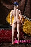 Qita Doll 最新作 シームレスドール 1/3ドール 62cm 爱莫（aimo）ちゃん  植毛ウィッグ版 男性ラブドール ミニドール 等身大フィギュア フルシリコン製  ペニス着脱式  等身大リアルドール イケメン