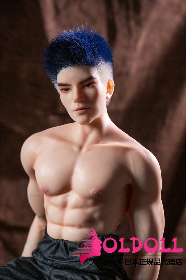 Qita Doll 最新作 シームレスドール 1/3ドール 62cm 爱莫(aimo)ちゃん 植毛ウィッグ版 男性ラブドール ミニドール 等身大フィギュア フルシリコン製 ペニス着脱式 等身大リアルドール イケメン