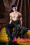 Qita Doll 最新作 シームレスドール 1/3ドール 62cm 爱莫（aimo）ちゃん  植毛ウィッグ版 男性ラブドール ミニドール 等身大フィギュア フルシリコン製  ペニス着脱式  等身大リアルドール イケメン