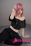AXBDOLL  ヘッド#TD43R-w 140cm バスト中  掲載画像がリアルメイク塗装加工あり ロリ系TPEラブドール