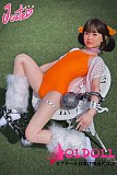 J cute 137cm バスト平 AGD07唯（ゆい）ヘッド 軟性シリコンヘッド＋tpeボディ ろり系 等身大リアルラブドール