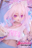 満月人形 アニメドール 猫娘ちゃん 123cm tpeボディ ソフトビニールヘッド+TPEボディ ラブドール