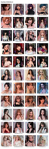 ElsaBabe ヘッド単体 m16ボルト アニメドール 160cm/165cmのボディに適切