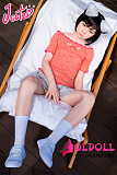 J cute 137cm バスト平+AGD17 羽純（はずみ）ヘッド フルシリコンドール ろり系 等身大リアルラブドール