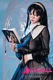 Bezlya DOLL 168cm Fカップ  #青棠（qingtang）ヘッド 2.2Uシリーズ メイク① フルシリコン製 眉毛と睫毛植毛加工あり 等身大リアルラブドール