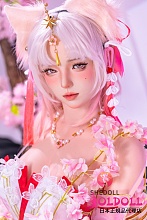 SHEDOLL 超軽量化33kg 最新作ボディ168cm Dカップ ヘッド顾小雨（guxiaoyu）胡桃メイク  宣伝画像フルシリコン製  等身大リアルラブドール