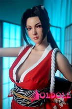 Game Lady 168cm Dカップ+アニメno.28 コスプレ 不知火舞 フルシリコン製  等身大リアルラブドール