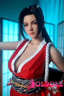Game Lady 168cm Dカップ+アニメno.28 コスプレ 不知火舞 フルシリコン製  等身大リアルラブドール