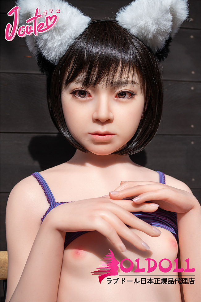 J cute 137cm バスト平+AGD17 はずみ(羽純)ヘッド フルシリコンドール ろり系 等身大リアルラブドール