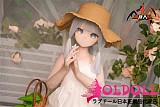 【新品キャンペーン 一つ硬めビニールヘッド+一つ軟性tpeヘッド】MOZU DOLL 130cm 灵华(linhua)ちゃん+TPE製ボディ 普段着 等身大ラブドール 宣伝画像と同じ制服も付属