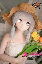 【新品キャンペーン 一つ硬めビニールヘッド+一つ軟性tpeヘッド】MOZU DOLL 130cm 灵华(linhua)ちゃん+TPE製ボディ 普段着 等身大ラブドール 宣伝画像と同じ制服も付属