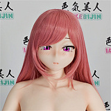 IROKEBIJIN(色気美人) 新しいシリーズ シリコン製ヘッド単体 大規格 148cm-160cmのボディに適切 オーラル不可 ラブドール