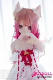 アニメドール wmdoll 140cm Bカップ #Y001ヘッド ソフトビニール製ヘッド+シリコン製ボディ 等身大リアル製セクシードール ラブドール