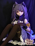 羊角社doll 155cm AAカップ #刻晴（Keqing）ヘッド ソフトビニール製ヘッド+S-TPE製ボディ 等身大フィギュア アニメドール 2.5次元コスプレ セクシーダッチワイフ ラブドール