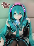 羊角社doll 155cm AAカップ #初音未来ヘッド ソフトビニール製ヘッド+S-TPE製ボディ 等身大アニメドール 2.5次元コスプレセクシードール ラブドール