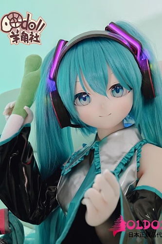 羊角社doll 155cm (155N) #初音未来ヘッド デカールメイク ソフトビニール製ヘッド+S-TPE製ボディ 等身大アニメドール 2.5次元コスプレセクシードール ラブドール