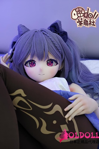 羊角社doll 155cm （155N） #刻晴（Keqing）ヘッド デカールメイク ソフトビニール製ヘッド+S-TPE製ボディ 等身大フィギュア アニメドール 2.5次元コスプレ セクシーダッチワイフ ラブドール
