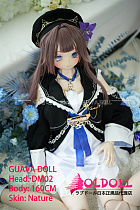 guavadoll（グアバ）番石榴 160cm Cカップ 黑塔ヘッド  ビニール（PVC）ヘッド+ビニール（PVC）ボディ 1：1 等身大ラブドール BJDドール ナチュラル肌色