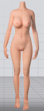 【最新作】Doll Senior 160cm Dカップ Yoonmikuヘッド 巨尻タイプ ヘッドとボディ自由に組み合わせ ダッチワイフ 等身大リアルラブドール