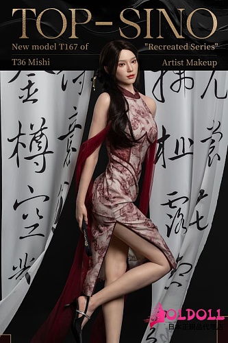 TYPEグラビア 超擬真の肌テクスチャ【アートワークカスタム版】TOPSINO  T167cm Eカップ+ T36米诗メイク① シリコン製ラブドール 人気なリアルドール