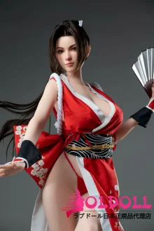 Game Lady 165cm Gカップ+アニメno.28 コスプレ 不知火舞 フルシリコン製  等身大リアルラブドール