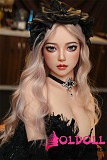 JYDOLL フルシリコン製リアルドール 163cm Fカップ +#若汐（ruoxi）ちゃん 口開閉機能選択可能  睫毛と眉毛植毛あり