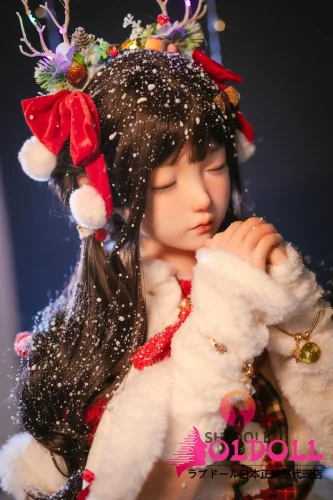 クリスマス SHEDOLL 北栀（beizhi） 148cm Cカップ 宣伝画像フルシリコン製 硬めシリコンヘッド 等身大リアルラブドール 初心者向け