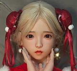 クリスマス SHEDOLL 北栀（beizhi） 148cm Cカップ 宣伝画像フルシリコン製 硬めシリコンヘッド 等身大リアルラブドール 初心者向け